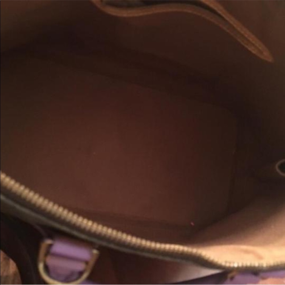 Louis Vuitton Vintage Alma Satchel Custom Violet - Picture 6 of 6